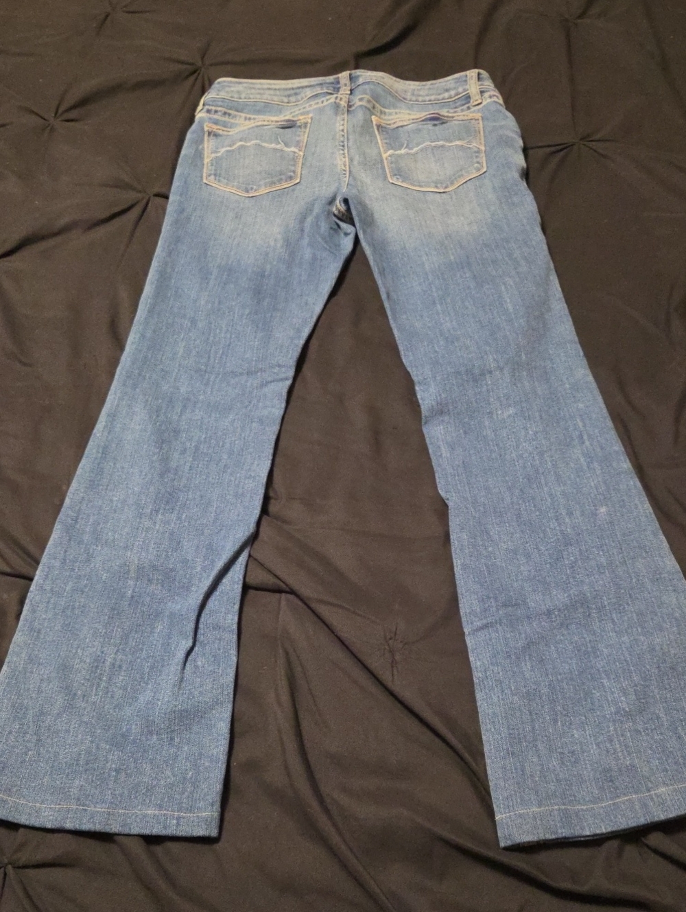a.n.a Light Blue Flare Jeans - Wide Leg Denim